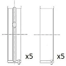 Kuva FAI AutoParts BM1047 STD Kampiakselin Laakeri MERCEDES BENZ: Sprinter 3.5 T Van, C sarja Sedan, E Sedan