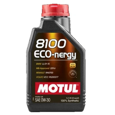 Kuva Motul 8100 ECO NERGY 0W 30 1l Moottoriöljy 102793 VOLKSWAGEN: Transporter 5, Multivan 5 (7HM, Passat B6 Variant, AUDI: A4 B8 Avant, A6 C6 Avant