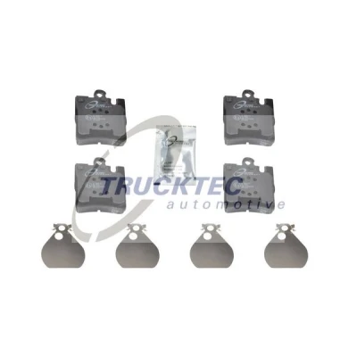 Kuva TRUCKTEC AUTOMOTIVE 02.35.106 Jarrupalat Taka akseli MERCEDES BENZ: C sarja Sedan, T modell, E Sedan