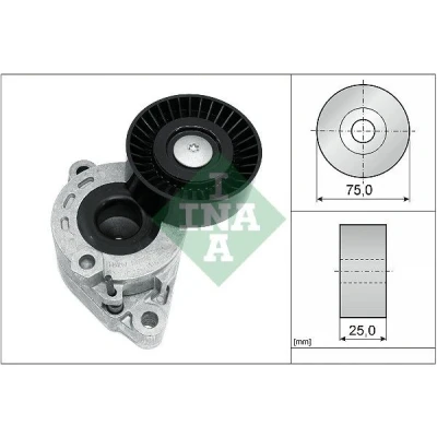Kuva INA 534 0721 10 Kiristinvarsi, Moniurahihna MITSUBISHI: Outlander 2 SUV