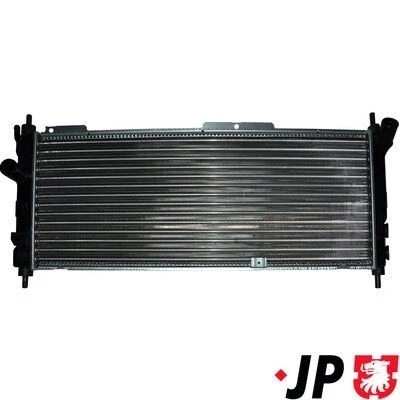 Kuva JP GROUP 1214202500 Jäähdytin Alumiini, Muovi Autoihin, joissa ilmastointi 680 268 32 Käsivaihteisto OPEL: Corsa B Hatchback