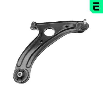Kuva OPTIMAL G6 1095 Alatukivarsi Alapallo /pallonivelellä, Kumilaakerilla Oikea, Alla, Etuakseli Poikittaistukivarsi Teräslevy 15 HYUNDAI: Getz
