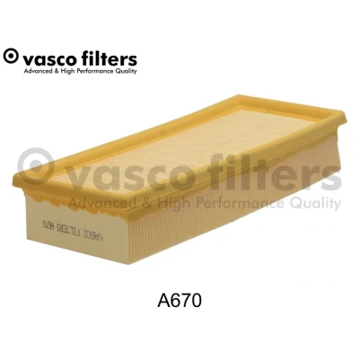 Kuva DAVID VASCO A670 Ilmansuodatin 58 125 292 suorakulmainen (rectangular) Suodatinpanos RENAULT: LAGUNA 1