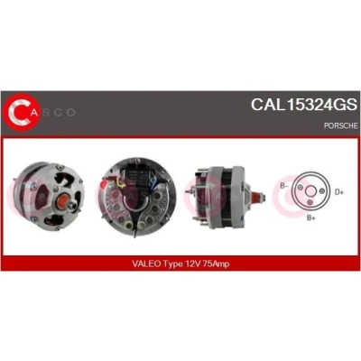 Kuva CASCO CAL10101AS Laturi 12V 65A OPEL: Kadett C Sedan, Corsa B Hatchback, Ascona Sedan