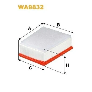 Kuva Ilmansuodatin WIX FILTERS WA9832