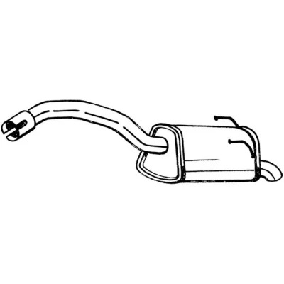 Kuva Takaäänenvaimennin BOSAL 148 203