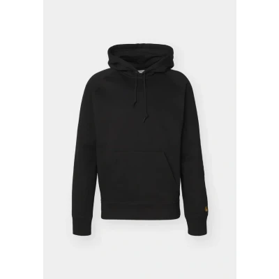 Kuva Carhartt WIP Hooded Chase Collegepaita, Koko: Large, Schwarzgold