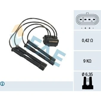 Kuva Sytytyspuola NISSAN KUBISTAR Skåp, RENAULT CLIO II, KANGOO, KANGOO Express, THALIA I, TWINGO I OE 109368572, 172126, 1745887703000