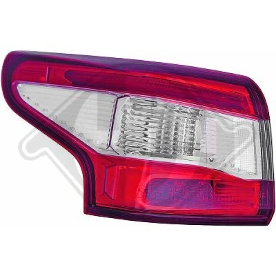 Kuva DIEDERICHS 6046891 Takavalot Vasen Uloin osa PY21W NISSAN: Qashqai 2