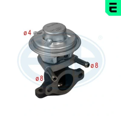 Kuva ERA 555208A EGR Venttiili Pneumaattinen Tiivisteillä FIAT: Ducato III Flatbed Kuorma auto / Alusta, Bussi, Van