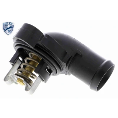 Kuva VEMO V15 99 2076 Termostaatti 87 EXPERT KITS + Tiivisteillä, Putken muhvilla VOLKSWAGEN: Golf 6, Polo IV Hatchback, SKODA: Octavia 2 Combi