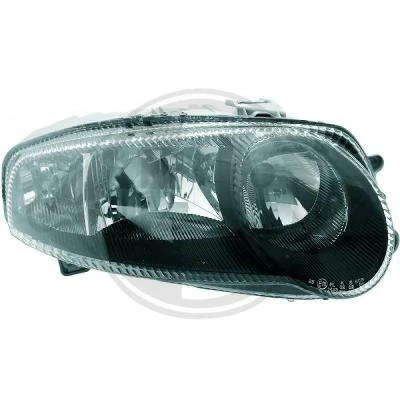 Kuva DIEDERICHS HD Tuning 3041083 Ajovaloumpio Vasen H7/H1/H7 Musta, Lasinkirkas ALFA ROMEO: 147
