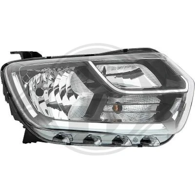 Kuva DIEDERICHS 4561080 Ajovaloumpio Oikea LED, H7, H1, PY21W DACIA: Duster II