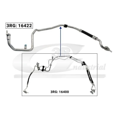 Kuva Korkeapaine /matalapainejohto, ilmastointilaite CITROËN, OPEL, PEUGEOT, TOYOTA OE 87291F03, 94530Z01, 9831702080