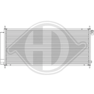 Kuva DIEDERICHS DCC1656 Ilmastoinnin Lauhdutin Vedenerottimella Climate HONDA: Jazz 2