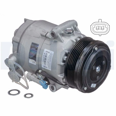 Kuva DELPHI TSP0155931 Ilmastoinnin Kompressori 6CVC13 PAG 150 kompressoriöljyllä OPEL: Astra H Caravan, GTC