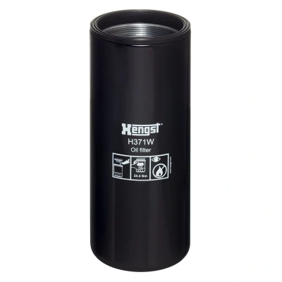 Kuva HENGST FILTER H371W Öljynsuodatin M95 x 2.5 Ruuvattava suodatin