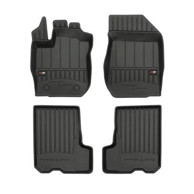 Kuva FROGUM 3D408746 Lattiamattosetti Kumi Edessä ja takana 4 musta DACIA: SANDERO 2