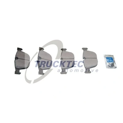 Kuva TRUCKTEC AUTOMOTIVE 08.34.178 Jarrupalat Taka akseli Kulumisenilmaisemelle, Ilman kulumisenilmaisinta BMW: 7, 5 GT
