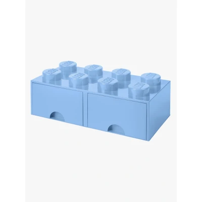 Kuva LEGO® Storage Box with Drawers Light Blue 50x25x18 cm