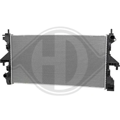 Kuva DIEDERICHS DCM3979 Jäähdytin Alumiini 782 389 26 Jäähdytysrivat juotetut FIAT: Ducato III Flatbed Kuorma auto / Alusta, Van