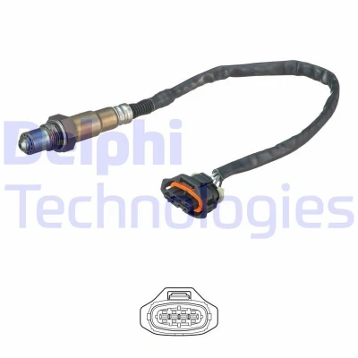 Kuva DELPHI ES20636 12B1 Lambda Anturi Planarsondi, Lämmitetty OPEL: Corsa C Hatchback