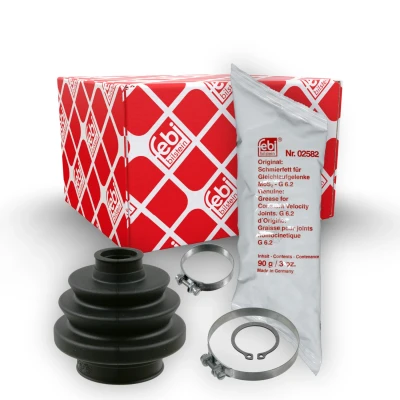 Kuva FEBI BILSTEIN 04429 Paljekumisarja, Vetoakseli Taka akseli, Vaihteiston puoli, Pyörän puoli Kumi