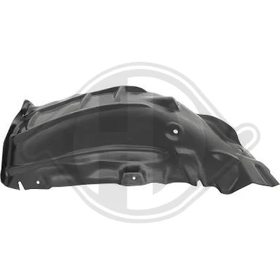 Kuva DIEDERICHS 4465409 Sisälokasuoja Eteen, vasen Etu osa RENAULT: GRAND SCENIC 3