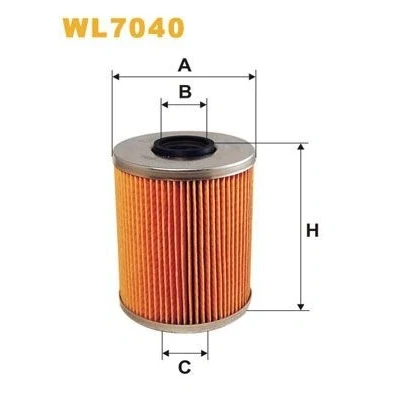Kuva WIX FILTERS WL7040 Öljynsuodatin Suodatinpanos BMW: 5 Sedan, 3 Coupe