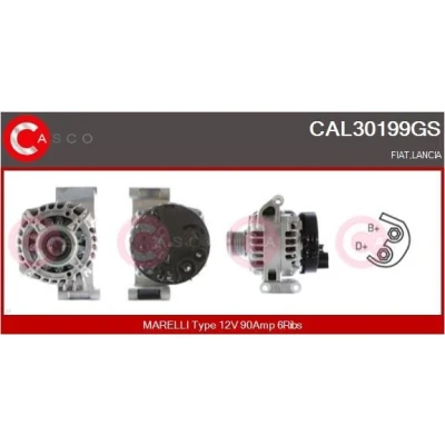 Kuva CASCO CAL15035GS Laturi 12V 150A VOLVO: V70 3, V60 I, S60 II, FORD: MONDEO 4 Turnier, 4, FOCUS 3 Turnier