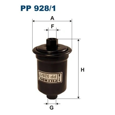 Kuva FILTRON PP 928/1 Polttoainesuodatin Letkusuodatin TOYOTA: Land Cruiser Prado 120, HILUX 6 Pick up, 90, LEXUS: LS II, I