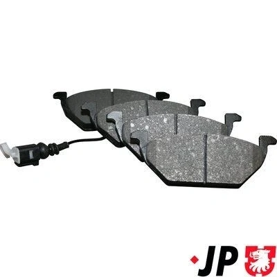 Kuva JP GROUP 1163601010 Jarrupalat Etuakseli kulumisvaroitinkoskettimella VOLKSWAGEN: Golf 6, 5, 4 Variant, SKODA: Octavia 2 Combi