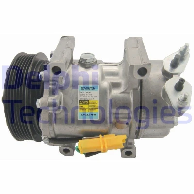 Kuva DELPHI TSP0159334 Ilmastoinnin Kompressori Sanden SD6V12 PAG 46 kompressoriöljyllä PEUGEOT: 206 Hatchback, 206+ 307 Hatchback
