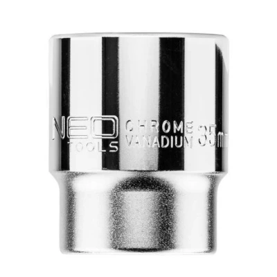 Kuva NEO TOOLS 08 319 Hylsyavain 3/4 3124 35 mm Kromi vanadium teräs Kuusikulma
