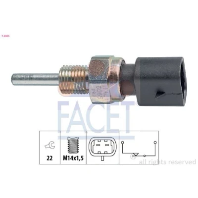 Kuva FACET 7.6065 Peruutusvalon Kytkin Made in Italy OE Equivalent