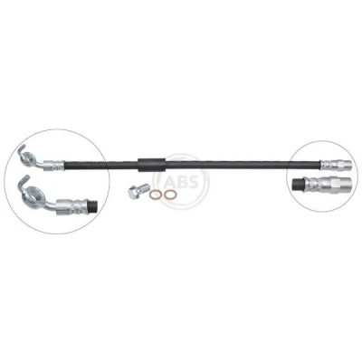 Kuva A.B.S. SL 1551 Jarruletku 376mm INN M10x1.0 BMW: 5 Sedan