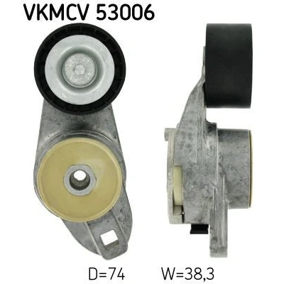 Kuva SKF VKMCV 53006 Kiristysrulla