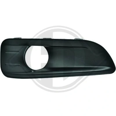 Kuva DIEDERICHS 4073048 Puskurin Ritilä reikä/reiät sumuvaloille Oikea CITROËN: C4 II Hatchback