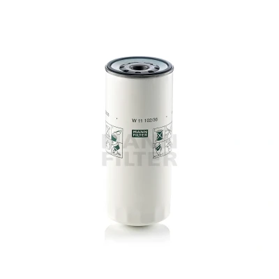 Kuva MANN FILTER W 11 102/36 Öljynsuodatin 1 1/8 16 UN Ruuvattava suodatin VOLVO: FL 10, FL, FM 9