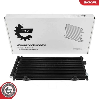Kuva ESEN SKV 86SKV385 Ilmastoinnin Lauhdutin Vedenerottimella Alumiini 310mm