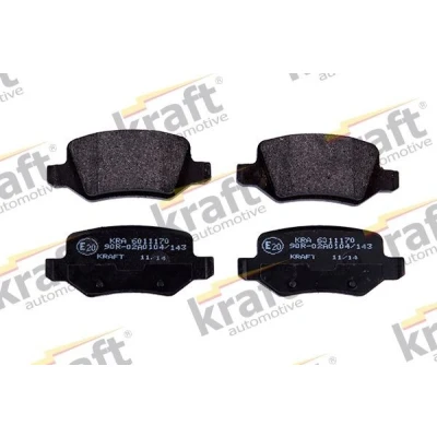 Kuva KRAFT 6011170 Jarrupalat Taka akseli MERCEDES BENZ: A sarja, B sarja