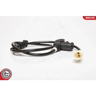 Kuva ESEN SKV 06SKV181 ABS Anturi Etuakseli 2 napaa 680mm 12V Sähköinen valkoinen Soikea Naaras
