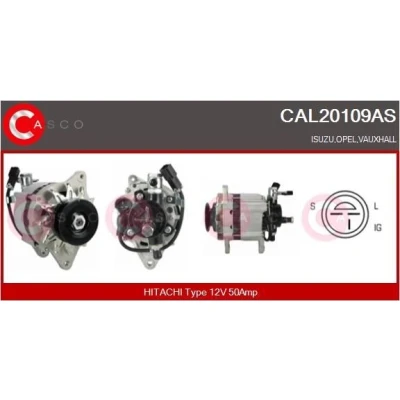 Kuva CASCO CAL10472GS Laturi 12V 180A VOLKSWAGEN: Golf Sportsvan, 7 Variant,