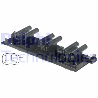 Kuva DELPHI GN10464 12B1 Sytytyspuola 6 12