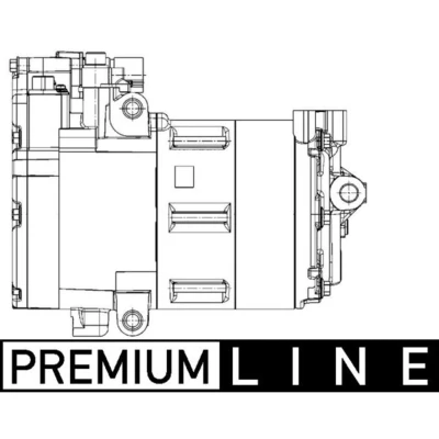 Kuva MAHLE ORIGINAL ACP 1453 000P Ilmastoinnin Kompressori PHEV 288 R1234yf, R134a Tiivisterenkaalla