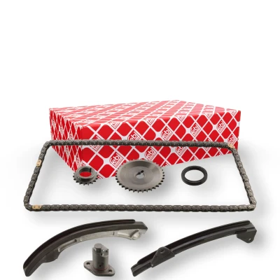 Kuva FEBI BILSTEIN 106562 Jakoketjusarja Yksinkertainen, Ketju koteloitu TOYOTA: Corolla IX Hatchback, Avensis II Station Wagon, Hatchback