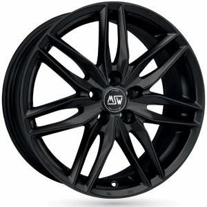 Kuva MSW 24 Matt Black 9x19 5/112 ET29 B73.1