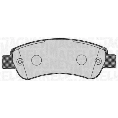 Kuva MAGNETI MARELLI 363916060191 Jarrupalat FIAT: Ducato III Flatbed Kuorma auto / Alusta, Bussi, Van, PEUGEOT: Boxer Bussi
