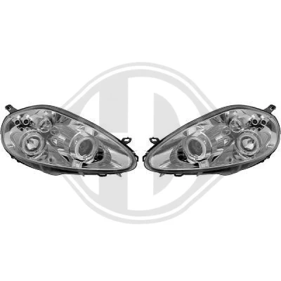 Kuva Ajovalonheitinsarja Diederichs Hd tuning 3456280 abarth grande punto, fiat punto