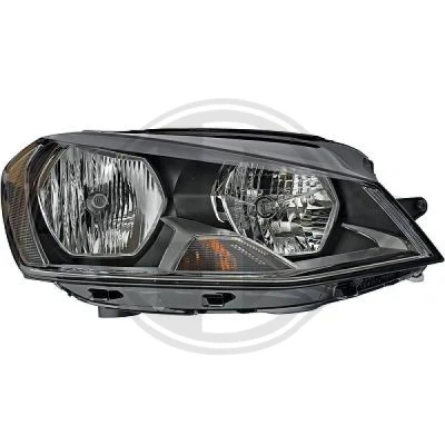 Kuva DIEDERICHS Priority Parts 2216080 Ajovaloumpio Oikea H15, H7/H7 VOLKSWAGEN: Golf 7 Variant,